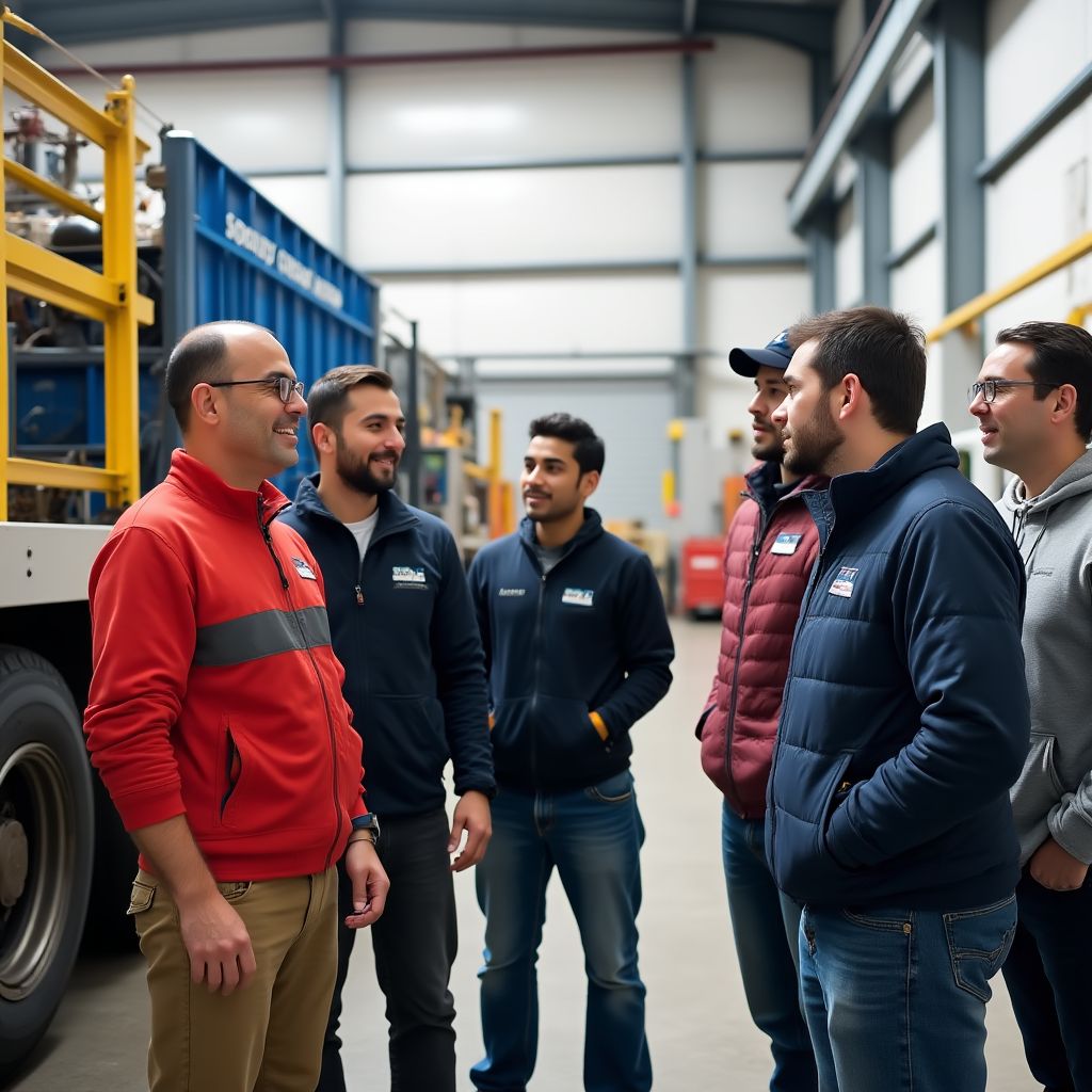 Visita técnica a estación de servicio